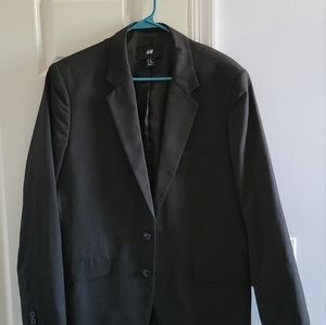 H&M men’s blazer black US 40R